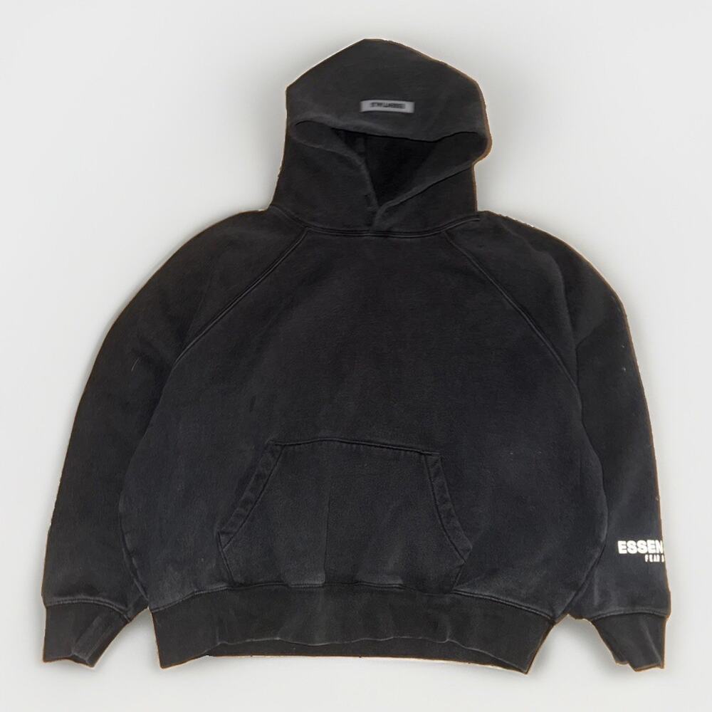 Fear of God Essentials Pullover Hoodie Black Men’s Small 24x22